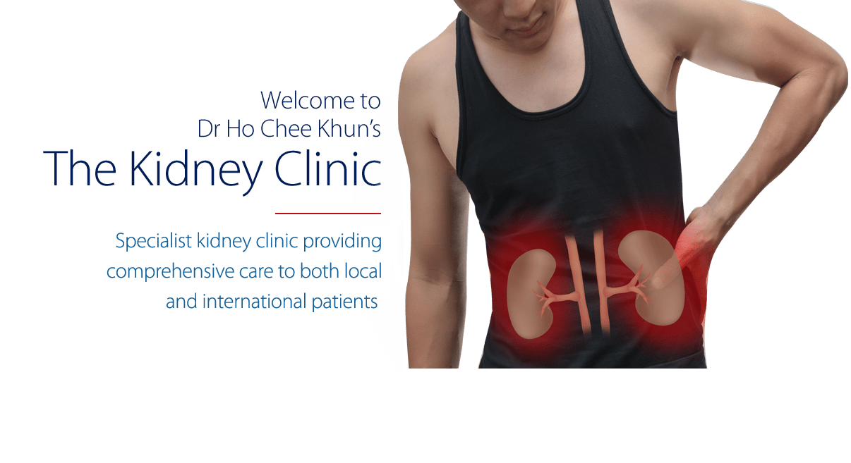 Dr Ho Chee Khun’s The Kidney Clinic Home Banner